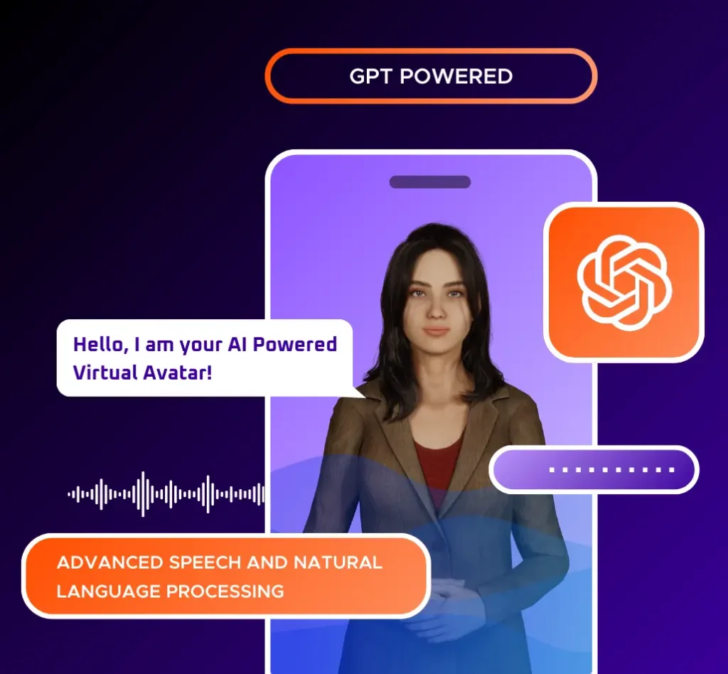 gpt powered ai virtual avatar